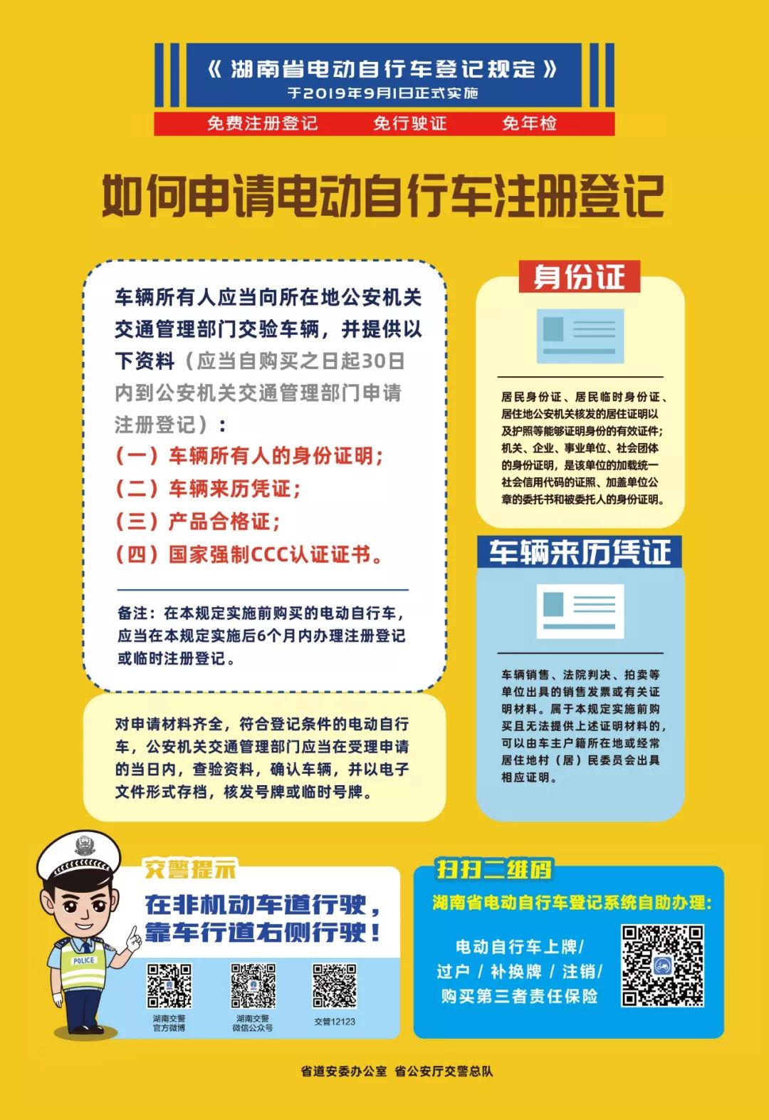 龙岩新登记电动车管理政策实施，未挂牌电动车禁止上路（12月1日起）