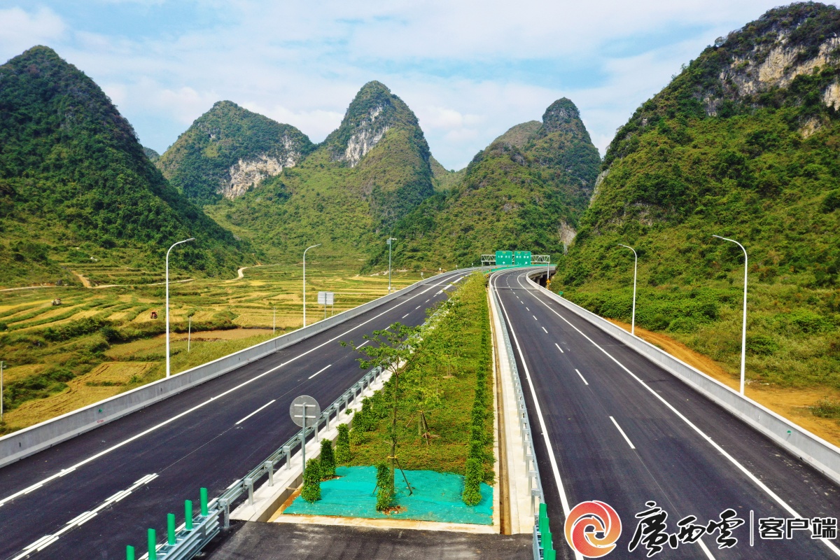 广西岳圩口岸联线公路建成通车，跨境运输新通道正式打通