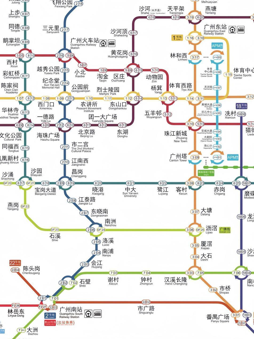 广州地铁线路图，城市脉络的细致描绘与扩展