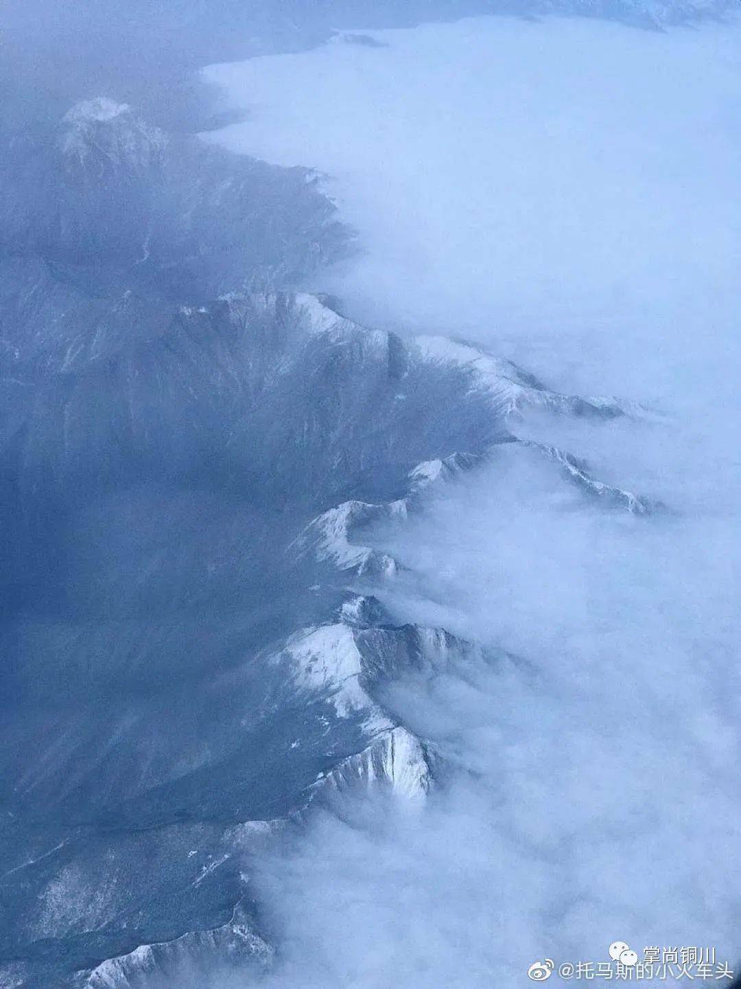 秦岭，挡住南下的冷空气