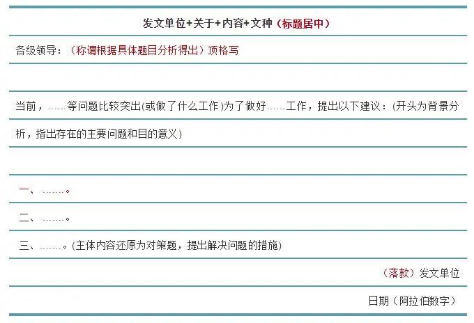 公务员申论模板格式详解及其实际应用指南