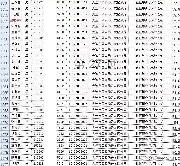 大连市公务员进面名单公布，优秀人才选拔共筑城市未来之路